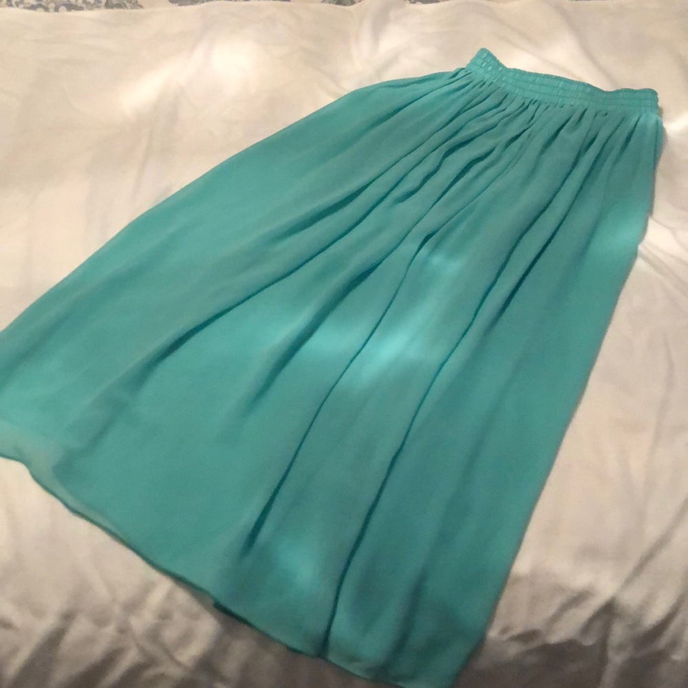 Maxi skirt. Chiffon by American apparel